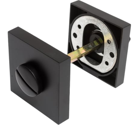 Квадратная завертка к ручкам Ренц черный INBK 03 B