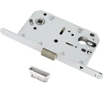 Магнитный замок под цилиндр Ренц (с пластиковой ответной планкой; хром блестящий; 1 шт) INLBM 5085 PL C