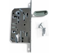 Защелка M1885 SSC, магнитная под цилиндр, цвет - суперматовый хром MORELLI  9019548