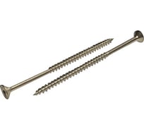 Универсальный саморез ЦКИ потайн., 6x200, A2, Pz3, 100 шт. 73426