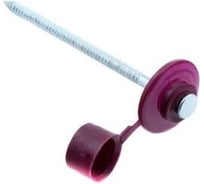 Гвоздь кровельный STARFIX 2.8х70 мм с пласт. шляпкой, бордо (100 шт в пласт. конт.) ЦЗ-3120747264