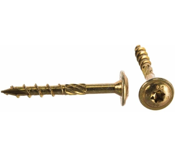 Шуруп конструкционный STARFIX 5.0х120 мм по дереву, с прессшайбой, T25 (2000 в коробе) ЦЗ-0080057450 1