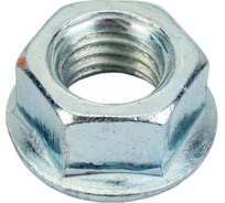 Гайка М10 80 шт с фланцем для надежного крепления и соединения резьбовых элементов DIN 6923 класс прочности 8.0 оцинкованная ARNO INDUSTRIES A29000100030298