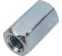 Гайка переходная ARNO INDUSTRIES М12 100 шт. удлиненная для соединения резьбовых шпилек и болтов DIN 6334 сталь оцинкованная A27000120034007