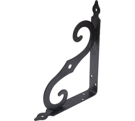 Декоративный кронштейн Amig черный 2-200х150 NEG