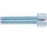 Винт ARNO INDUSTRIES М10х40 20 шт с внутренним шестигранником для сборки и монтажа DIN 912 класс прочности 8.8 оцинкованный A11001004030007 5