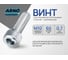 Винт ARNO INDUSTRIES М10х60 15 шт с внутренним шестигранником DIN 912 для крепления металлических конструкций класс прочности 8.8 оцинкованный A11001006030505 6
