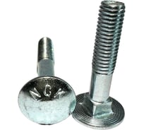 Болт boltnn.ru полукруглая голова квадратный подголовник DIN603 М10х80 8.8 цинк 50 шт 4687207424516