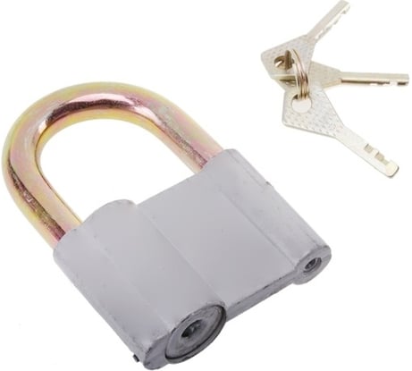 Навесной замок Сималенд НС01-1 ВС2А тип 4, 70, серый 622439