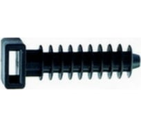 Держатель-винт SapiSelco черный, полиамид 6.6, уп. 100 шт. ALE.3.401