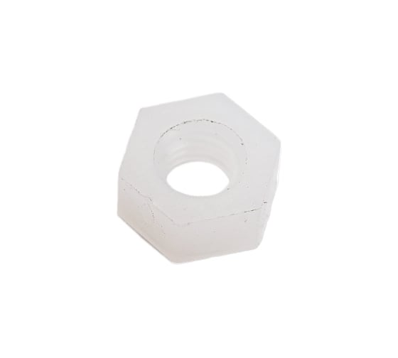 Шестигранная полиамидная (пластиковая) гайка DINFIX DIN 555, М3, 250 шт. 00-00001749
