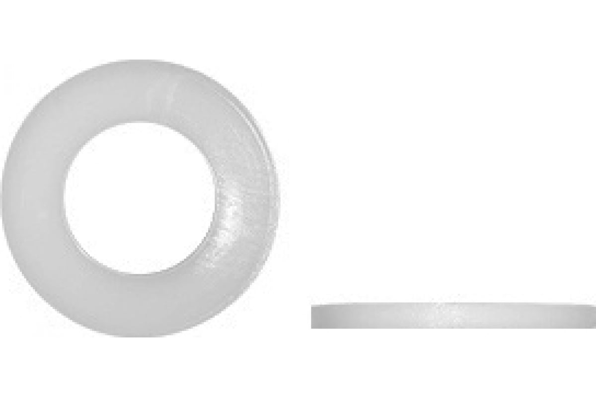 Плоская полиамидная (пластиковая) шайба DINFIX DIN 125А, D5, 250 шт. 00 .