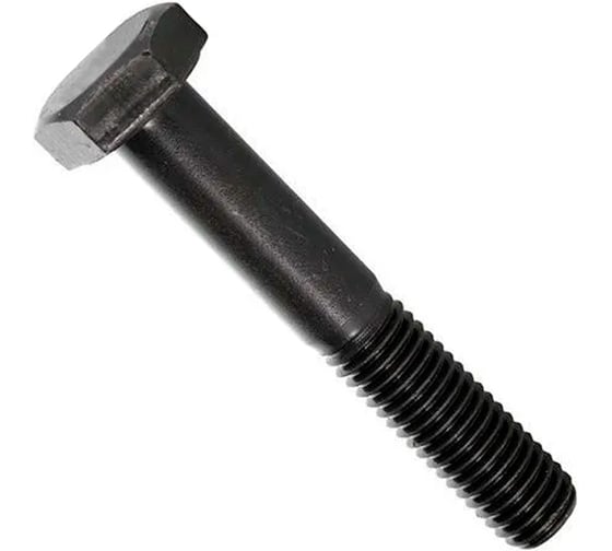 Болт ARNO INDUSTRIES М16х80 5 шт. с шестигранной головкой для крепления металлических конструкций DIN 931 10.9 сталь без покрытия A02401608005102