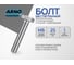 Болт высокопрочный ARNO INDUSTRIES 6х25 150 шт. шестигранный с полной резьбой для крепления и сборки конструкций DIN 933 класс прочности 8.8 размер цинкование A02000602531607 3