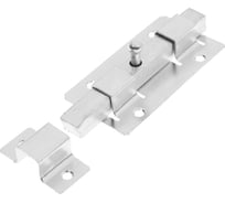 Дверная задвижка TUNDRA ЗД-06 цвет покрытие цинк, 1 шт. 5299309