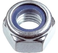 Самоконтрящаяся гайка ARNO INDUSTRIES М16 25 шт со стопорным кольцом для фиксации резьбовых соединений DIN 985 оцинкованная A25000160033007