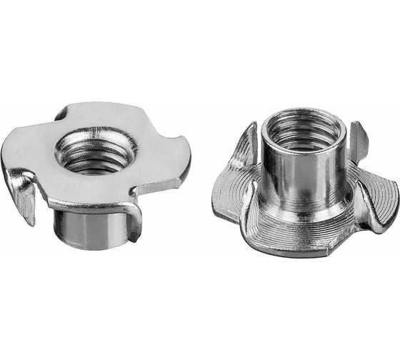 Гайка мебельная КРЕП-КОМП м6х20 Малая фасовка (25шт) гм620мф