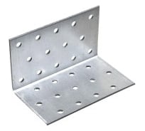 Крепёжный уголок равносторонний КРЕП-КОМП KUR 60х60х120х2.0мм (25шт) кур60120-25