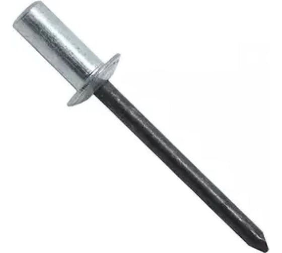 Заклепка ОПМ ISO 15973 d4,0х16 Al/St Mg 5,0 закрытая с плоской головкой 500 шт УТ000011026 1