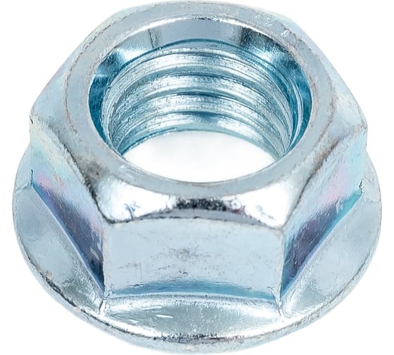 Гайка boltnn.ru DIN6923 (ISO 4161) М10 8.0 без насечки цинк-ламель серый 480 часов 200 шт 4687207423359 1