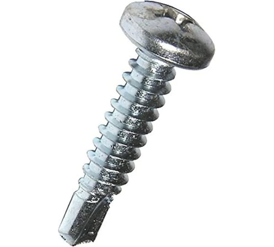 Саморез ОПМ DIN 7504 Form M-H d4,2х45 zn 500 шт П0000027428 1