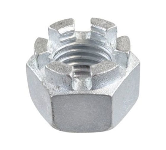 Гайка ОПМ DIN 935 М20х2,0 8 zn 10 шт П0000019608