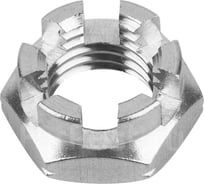 Гайка ОПМ DIN 937 М10х1,25 17Н zn 100 шт УТ000166622