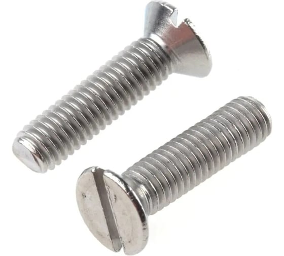 Винт ОПМ DIN 963 М10х100 4.8 zn 25 шт П0000016654 1