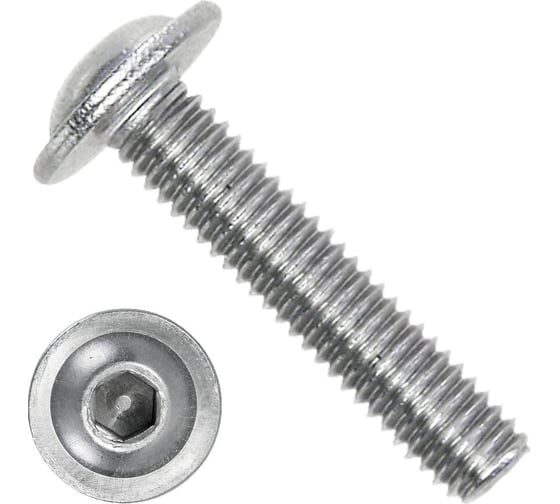 Винт ОПМ ISO 7380-2 3х16 010.9 zn 500 шт УТ000094497