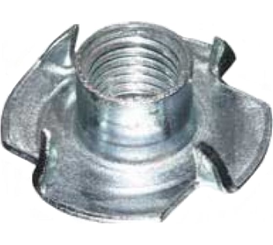 Гайка мебельная забивная 3000 шт. (M8; 11 мм) DIN 1624 Tech-Krep 1