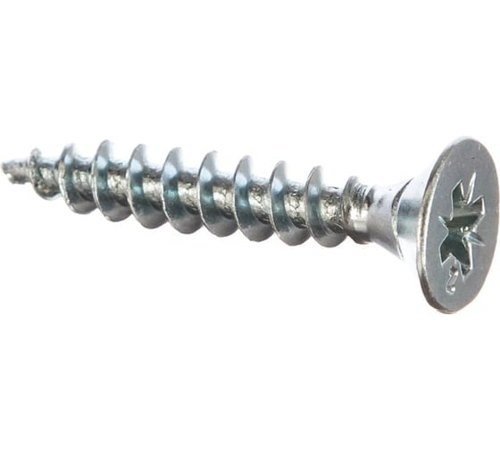 Шуруп потайной ARNO INDUSTRIES 5.4х80 100 шт. для дерева, белый цинк AB7104508033A05 1