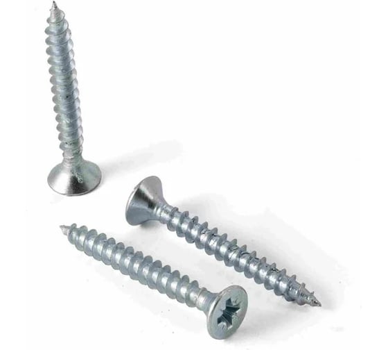 Шуруп ARNO INDUSTRIES 3.5х50 100 шт. для дерева с потайной головкой для крепления древесины, без покрытия AB7103505033R05 1