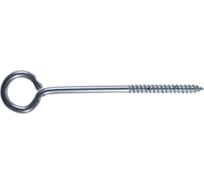Шуруп-крючок О-образный для крепления подвесов и фиксации тросов сталь оцинкованный 6х60 мм, 25 шт. ARNO INDUSTRIES ABR506006032398