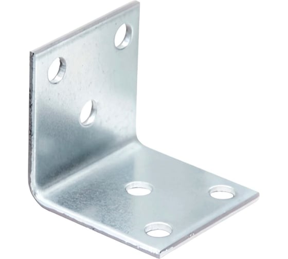 Крепежный уголок ARNO INDUSTRIES 100х100х100 мм 100 шт равносторонний для соединения и усиления конструкций сталь оцинкованный AJR100100230299 1