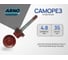 Кровельный саморез ARNO INDUSTRIES 4,8х35 1кг для крепления профнастила и металлочерепицы RAL3005 винно-красный AB5304803535007 2