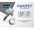 Кровельный саморез ARNO INDUSTRIES 4,8х70 1кг для крепления кровельных материалов цвет RAL9003 сигнальный белый AB5304807093J98 2
