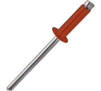 Вытяжная заклепка 4,8х12 мм комбинированная, 125 шт, для прочного соединения листовых материалов, RAL8004 медно-коричневая ARNO INDUSTRIES AK1304812084G07