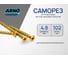 Саморез ARNO INDUSTRIES 4,8х102 мм 1кг для крепления гипсокартона крупная резьба желтое цинковое AB1504810262107 2