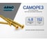 Саморез ARNO INDUSTRIES 4,8х152 1кг для крепления гипсокартона крупная резьба желтое цинкование AB1504815262107 2