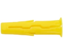Дюбель распорный для крепления в бетон и кирпич 6х25 мм, 320 шт., полипропилен желтый ARNO INDUSTRIES AG30006025У3099