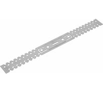 Прямой подвес для крепления профиля гипсокартона оцинкованная сталь оцинкованное покрытие 60х27х275 мм, толщина 0,55 мм, 20 шт. ARNO INDUSTRIES AJТ0627B0632199