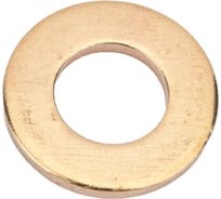 Круглая шайба без фаски DINFIX DIN 125А, латунь, М10, 10 шт. 00-00001736