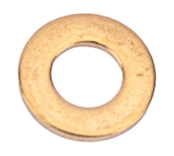 Круглая шайба без фаски DINFIX DIN 125А, латунь, М4, 10 шт. 00-00001732