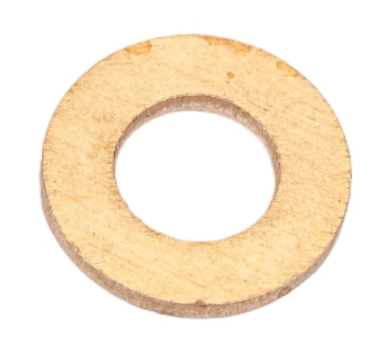 Круглая шайба без фаски DINFIX DIN 125А, латунь, М4, 10 шт. 00-00001732