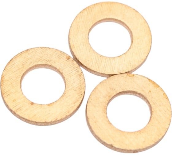 Круглая шайба без фаски DINFIX DIN 125А, латунь, М4, 10 шт. 00-00001732