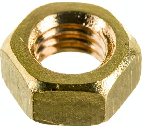 Шестигранная гайка DINFIX DIN 934, латунь, М5, 10 шт. 00-00001723