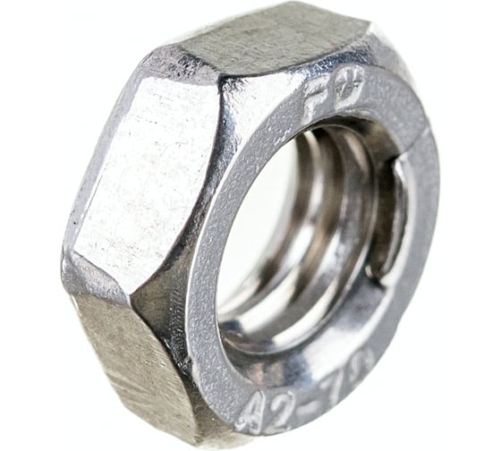 Гайка из нержавеющей стали DINFIX DIN 934, А2, М6, 50 шт. 00-00001796