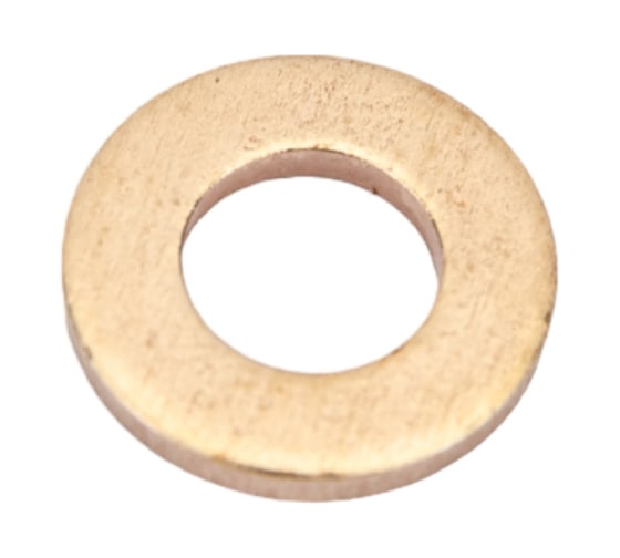 Круглая шайба без фаски DINFIX DIN 125А, латунь, М6, 10 шт. 00-00001734