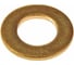 Круглая шайба без фаски DINFIX DIN 125А, латунь, М6, 10 шт. 00-00001734 1