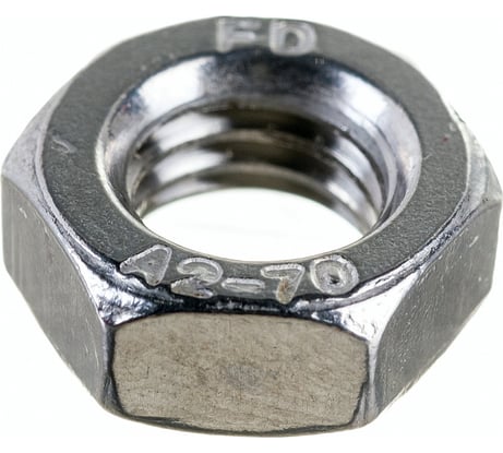 Гайка из нержавеющей стали DINFIX DIN 934, А2, М8, 50 шт. 00-00001798